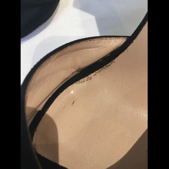 NEW Sarah Jessica‎ Parker SJP Doris Grosgrain Half d'Orsay Pump [SZ 39.5 ] - Picture 7 of 12